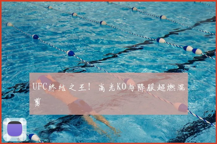 UFC终结之王！高光KO与降服超燃混剪
